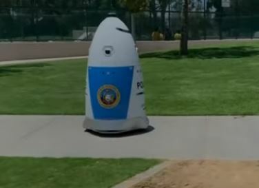 HP Robocop, el robot K5 es el nuevo policía de california